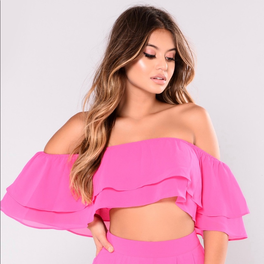 Brooke Set - Fuchsia